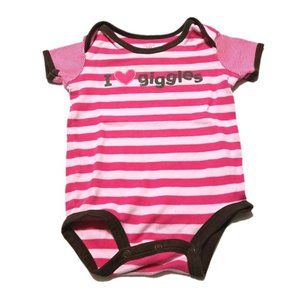Carter's I heart Giggles Bodysuit sz 6 months